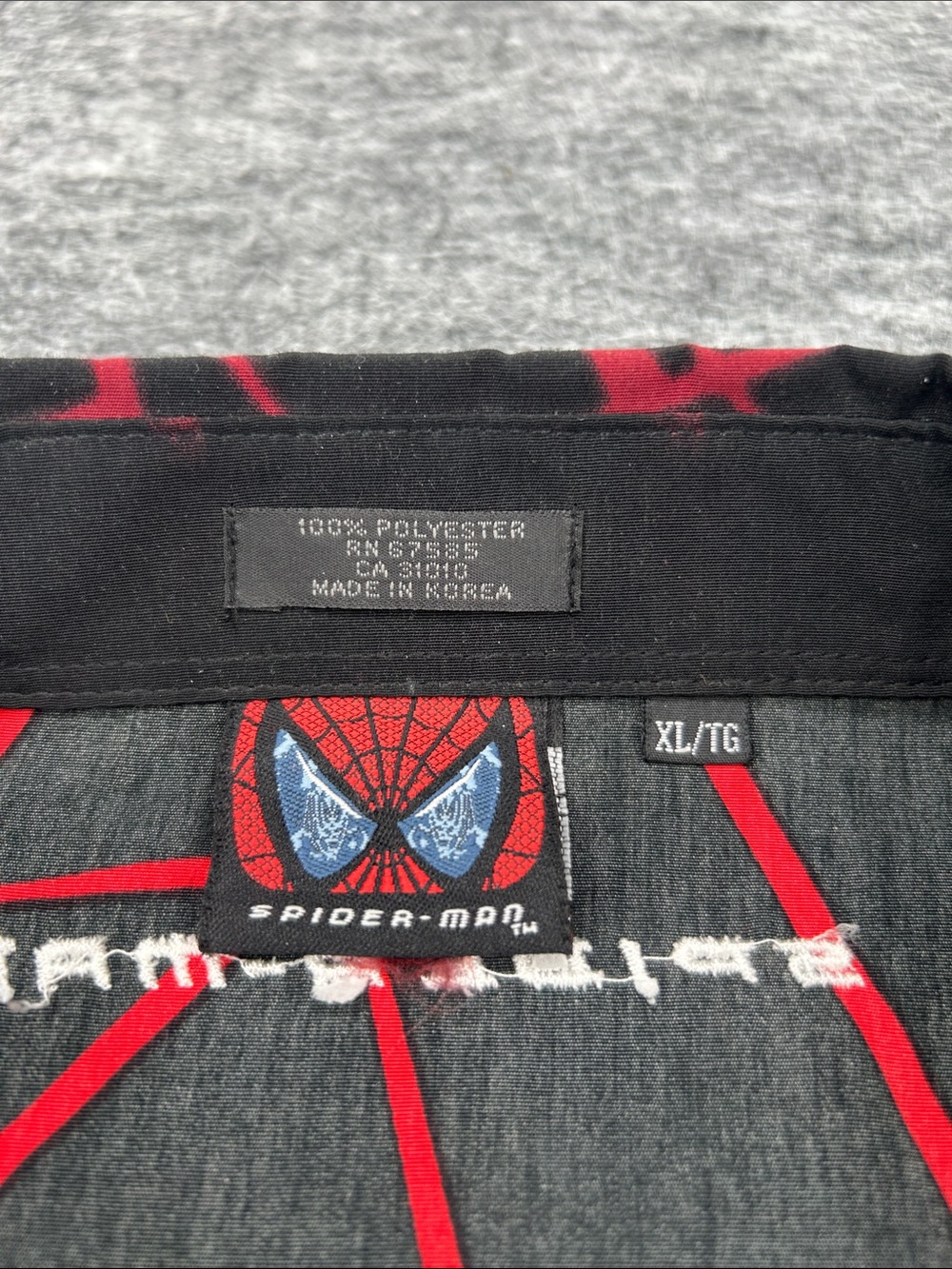 Vtg Marvel Comics 2001 Spider Man Shirt Mens Medium All Over Size XL - Picture 2 of 8